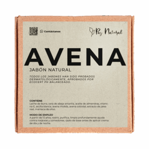 Jabón de avena