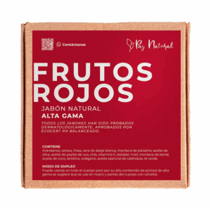 Jabón de frutos rojos