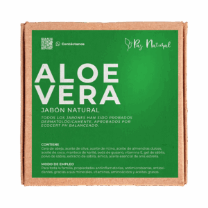 Jabón de aloe vera