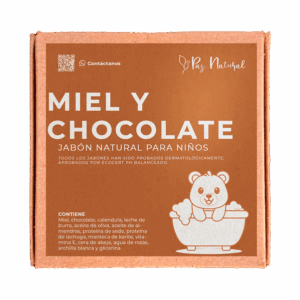Jabón miel y chocolate
