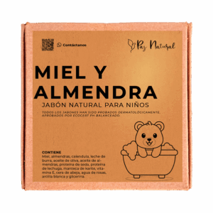 Jabón miel y almendras