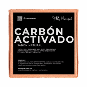 Jabón antiacné carbón activado